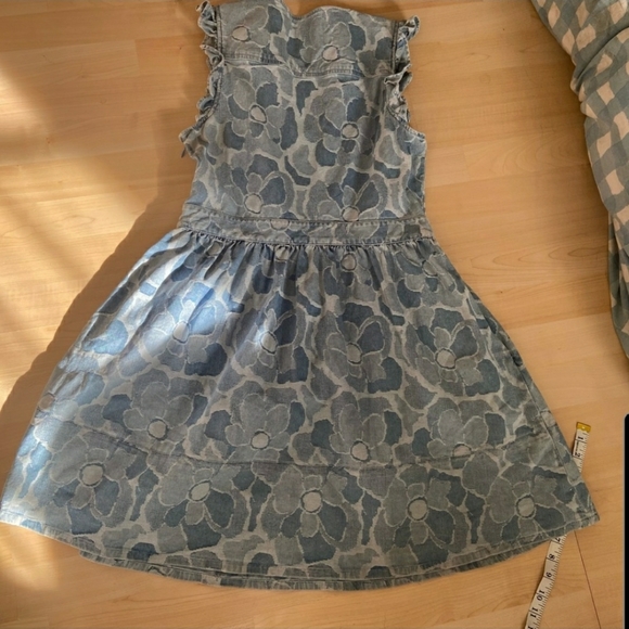 Kate Spade abstract peony denim dress - Picture 7 of 10